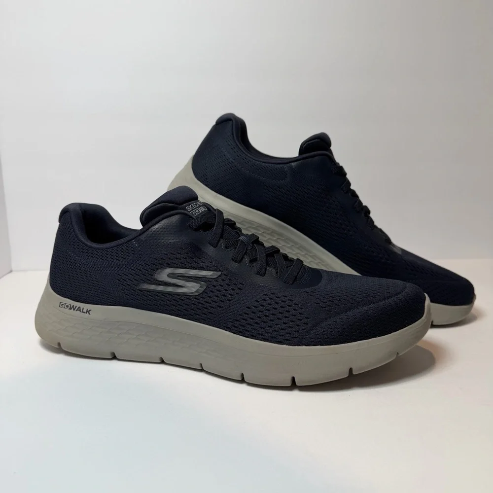Skechers Men's‎ GO Walk Flex Vegan Washable Sneakers Size 14